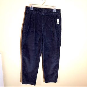 Gap - High Rise Black Corduroy Joggers - Stretch - NEW - Size Large